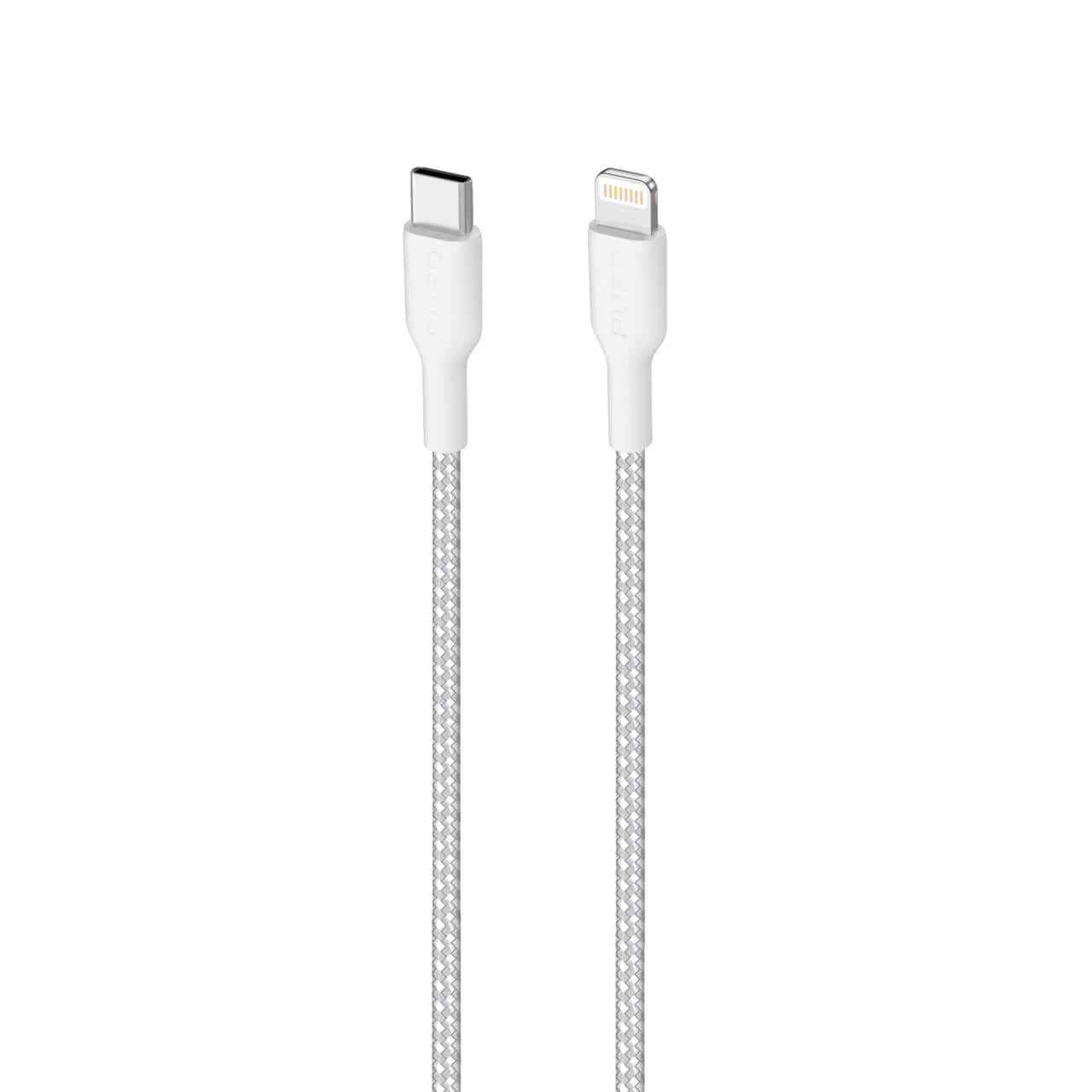 Power and data Sync cable Fabric Ultra-Strong 20W from USB-C to Lightning 2 M