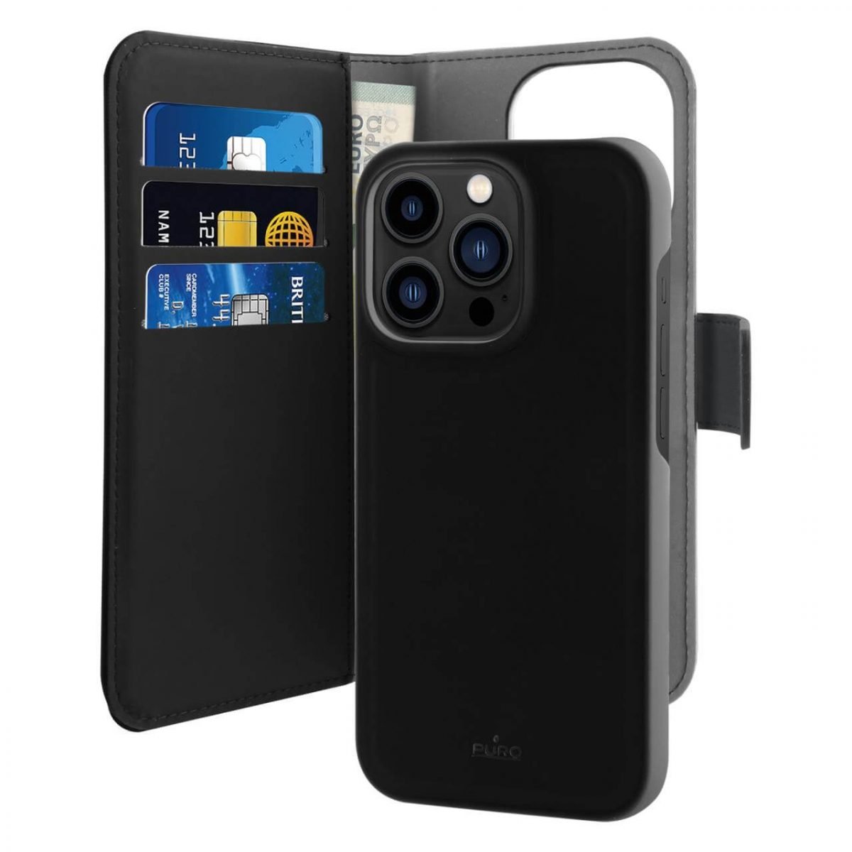 Wallet Detachable 2 in 1 Case for iPhone 14 Pro Max