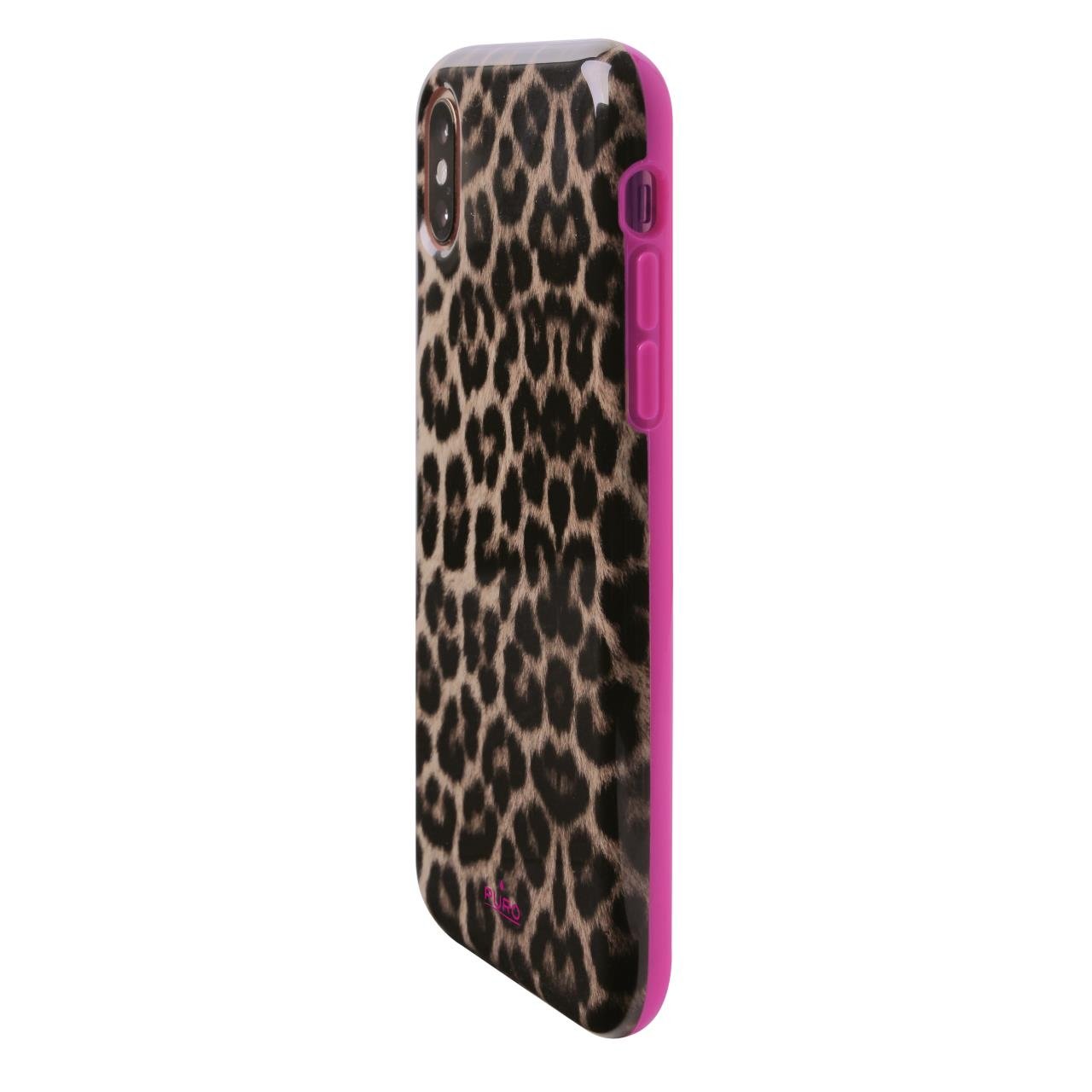 Cover Pink Leopard per iPhone Xs Max