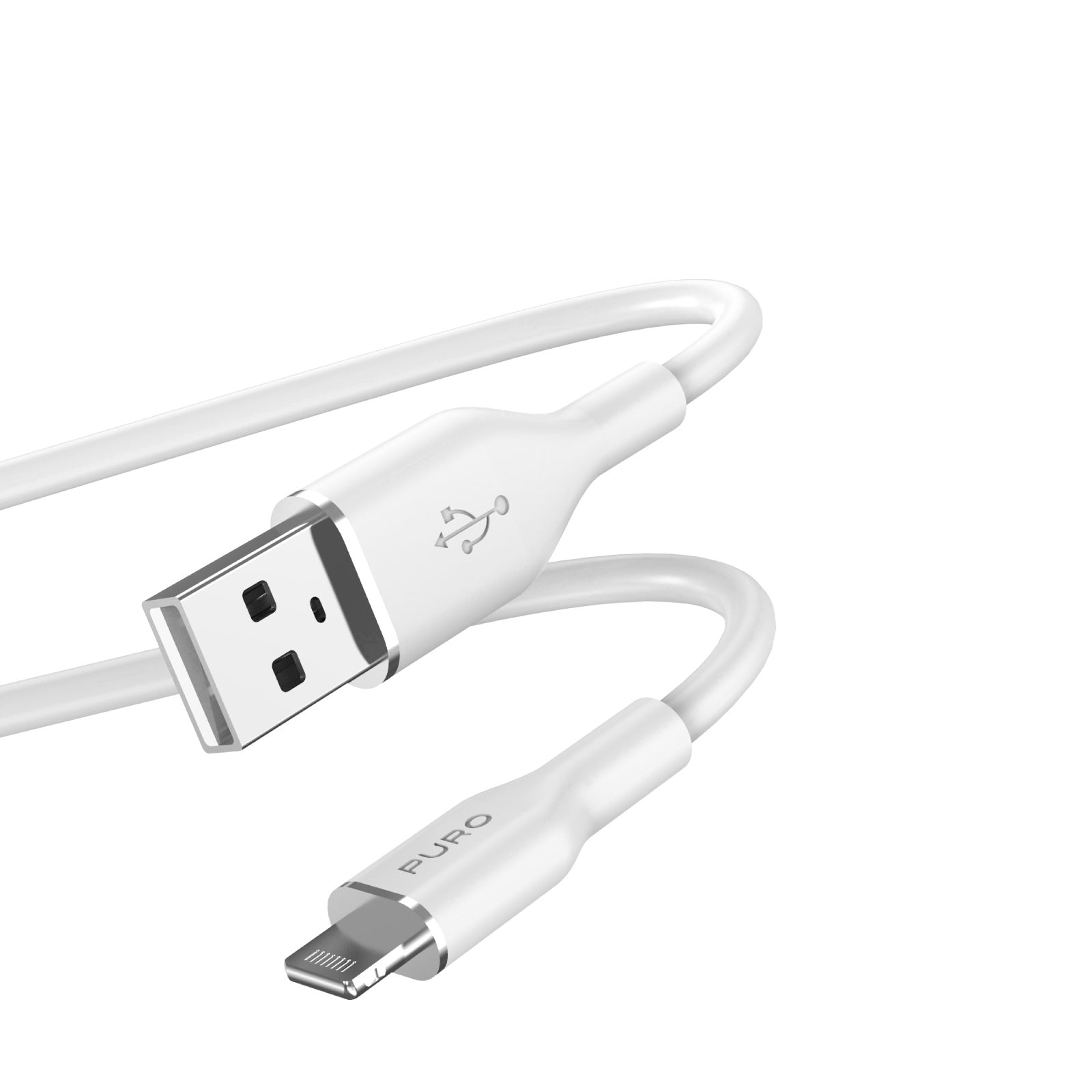 SOFT USB-A to Lightning Charging and Sync Cable 1.5m