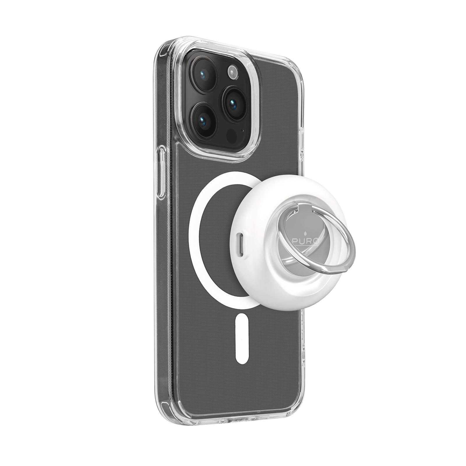 Magnetic charging ring Mag Loop Pro with stand function