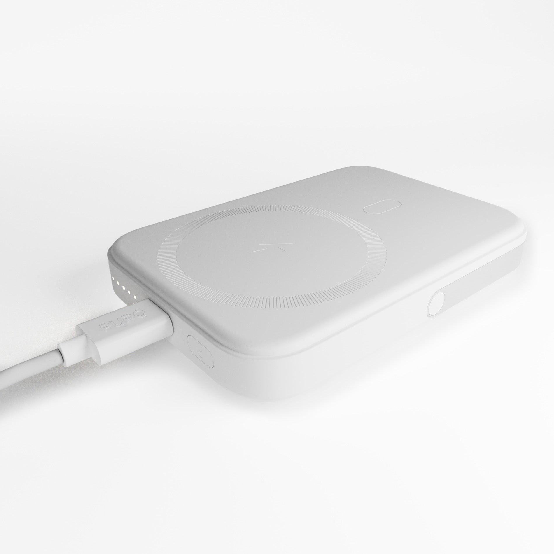 Power Bank 5000 mAh con stand compatibile con MagSafe