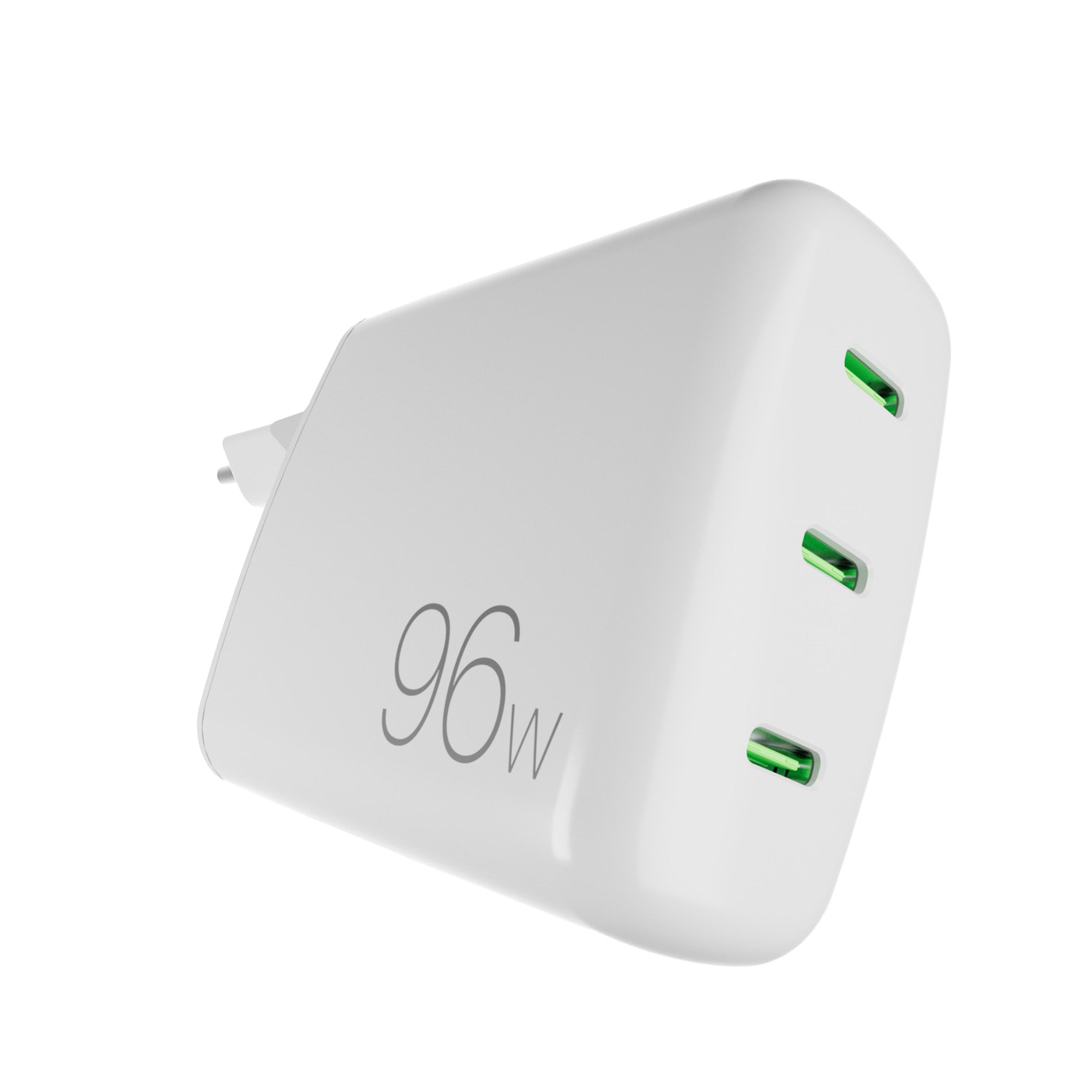 Caricabatterie da parete MiniPro 96W tecnologia GAN: 3 porte USB-C