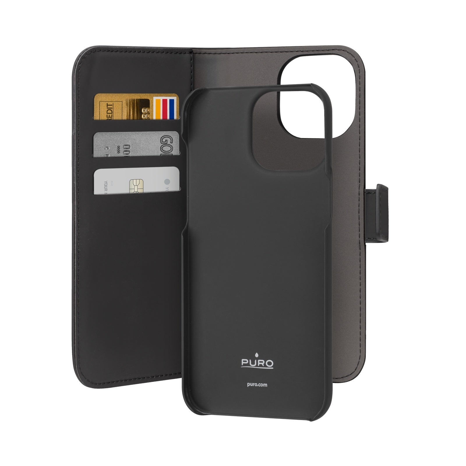 Detachable Wallet Case for iPhone 15 Plus