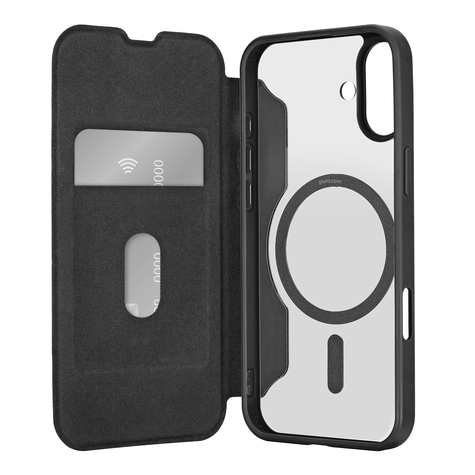 Custodia Book Mag 2 per iPhone 16