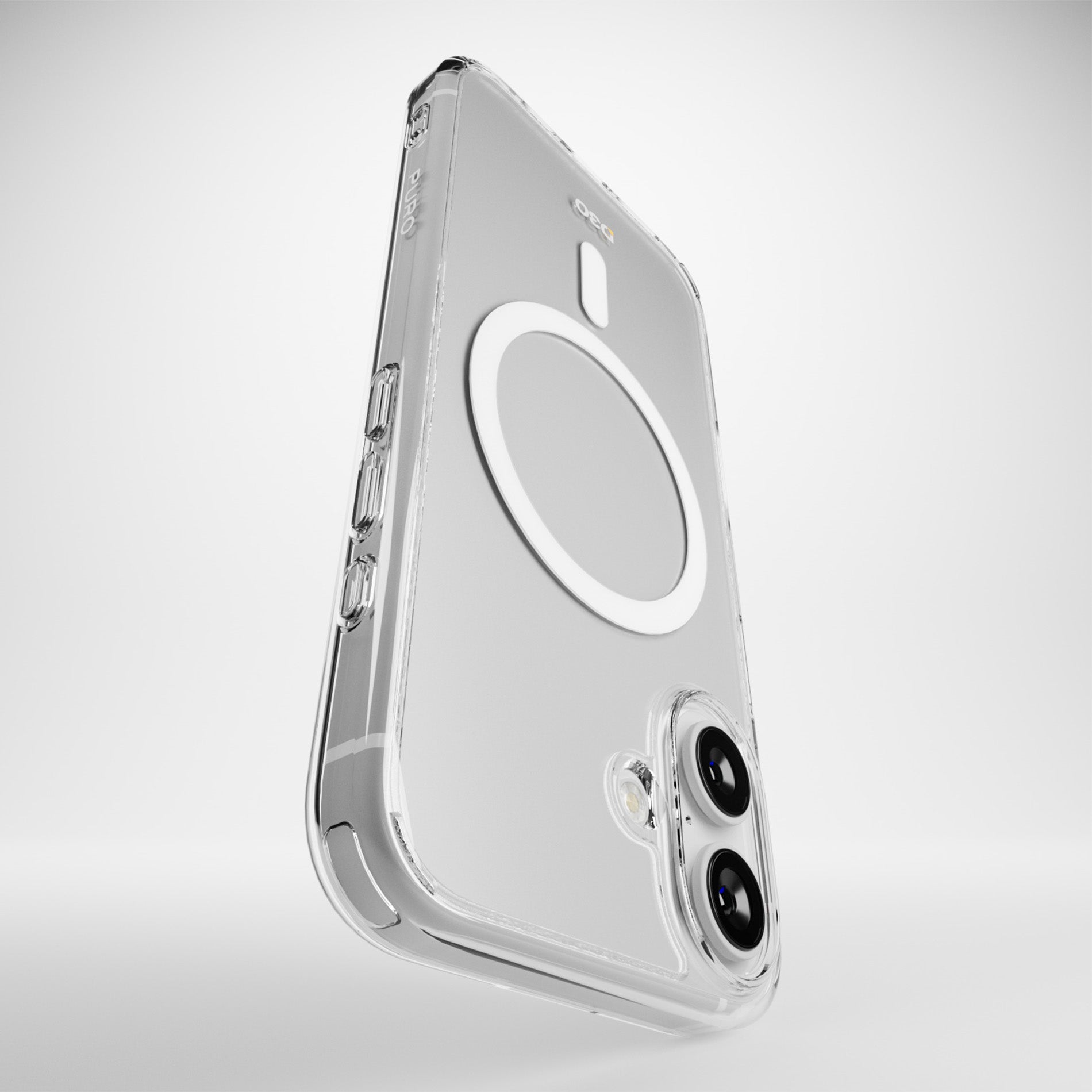 Cover Impact Clear D3O® Bio per iPhone 16