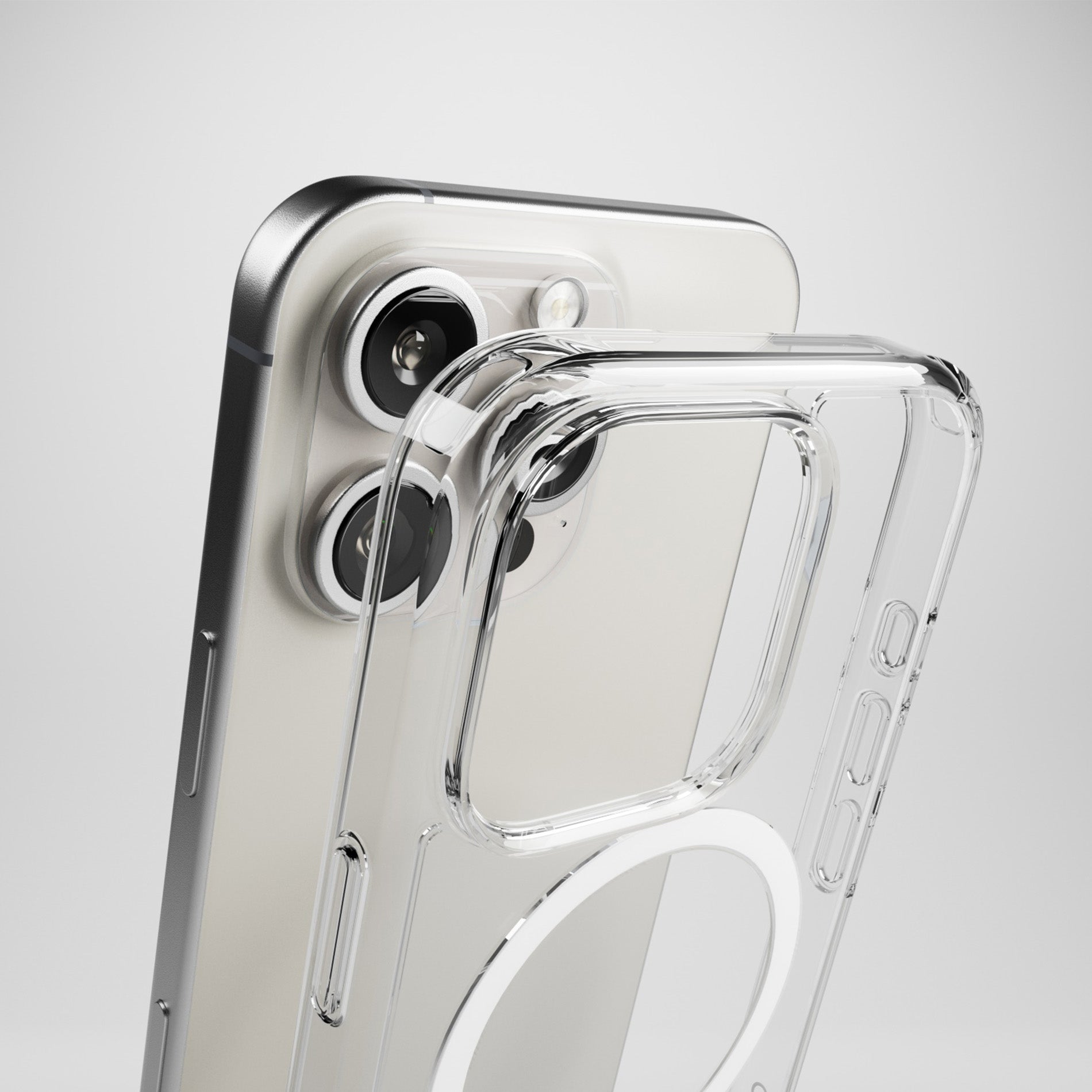 Cover Impact Clear D3O® Bio per iPhone 16 Pro