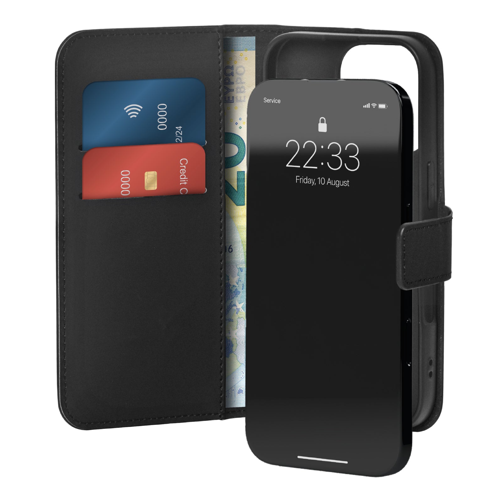 Case Wallet Stand for iPhone 16 Pro Max