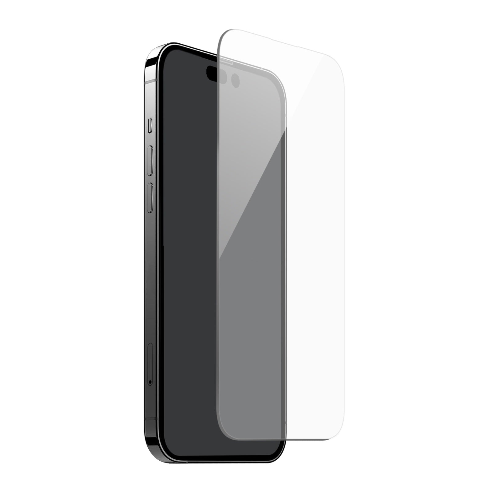 Verre trempé antimicrobien pour iPhone 15 Plus