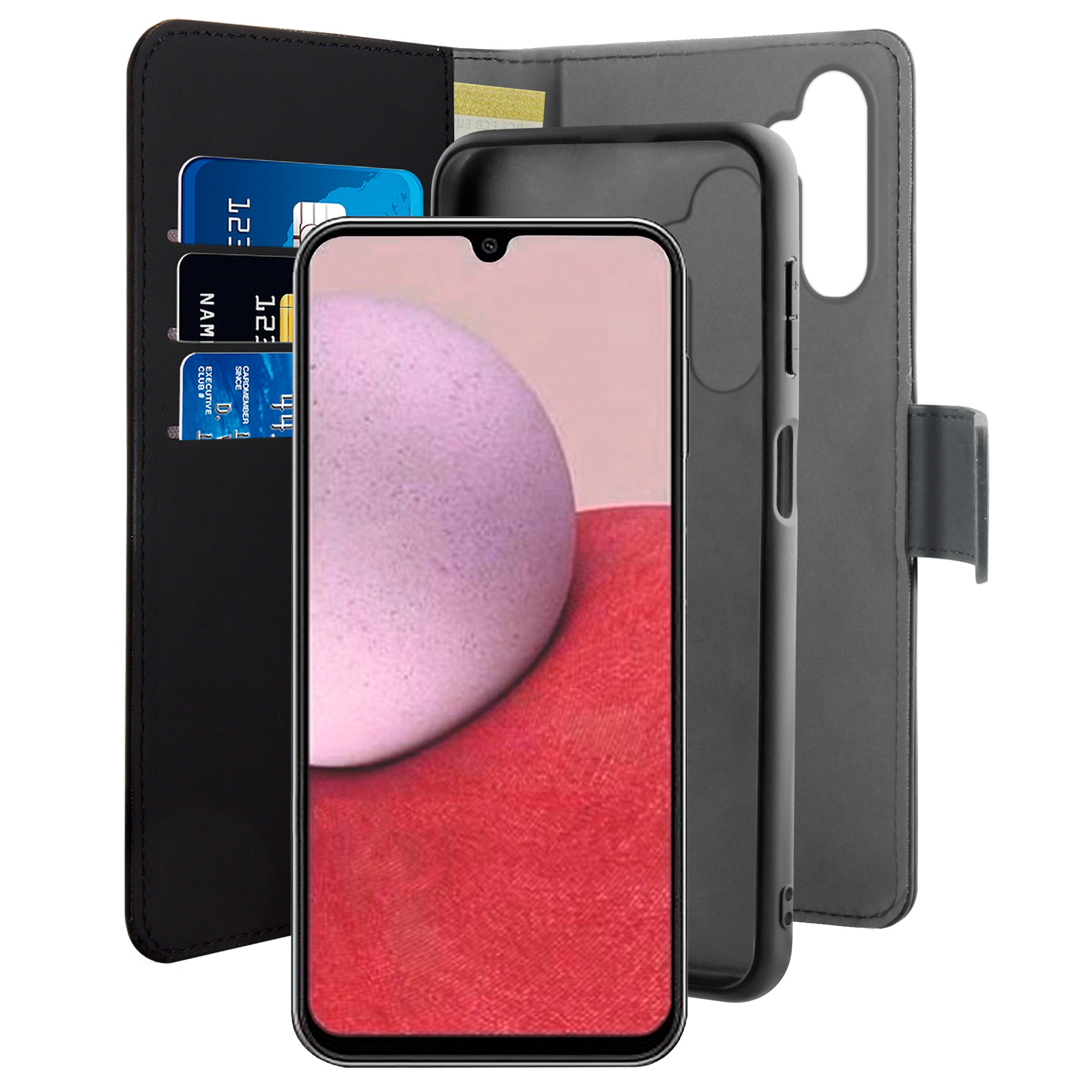 Wallet Detachbale 2 in 1 case for Samsung Galaxy A14 5G