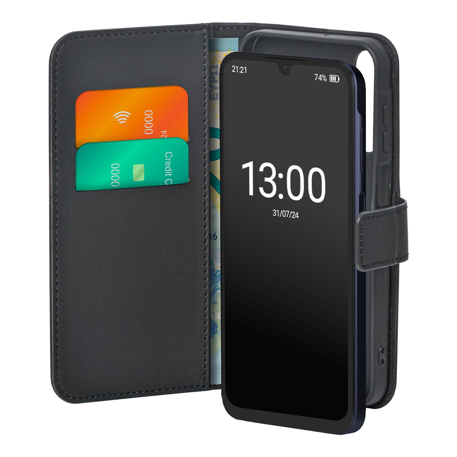 Custodia Wallet Stand per Samsung A15