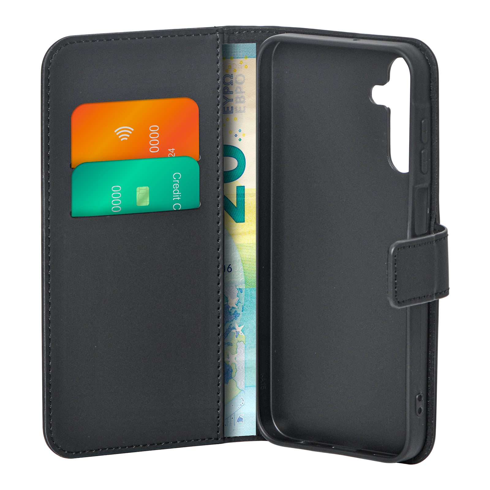 Custodia Wallet Stand per Samsung A15