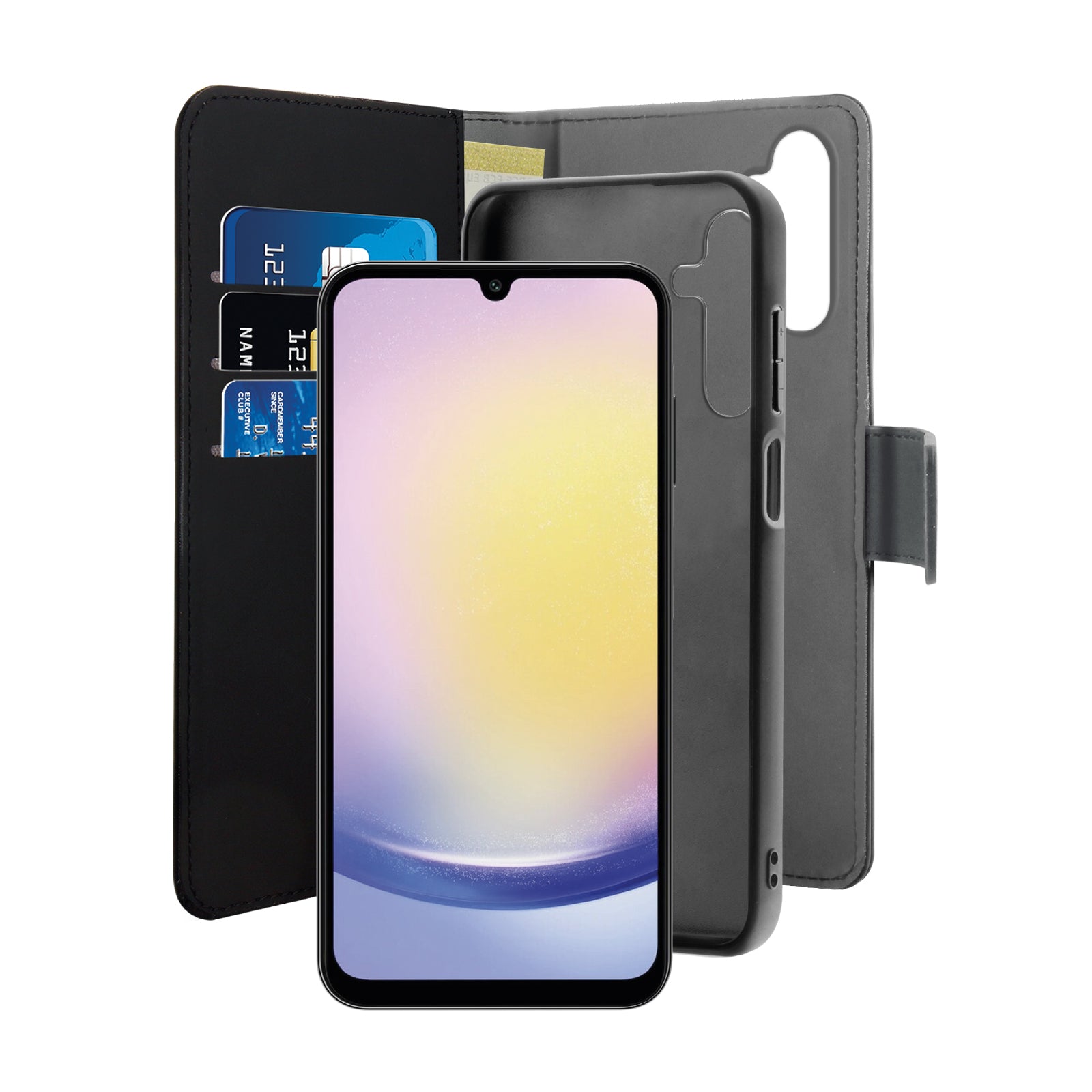 Wallet Detachbale 2 in 1 case for Samsung Galaxy A25 5G