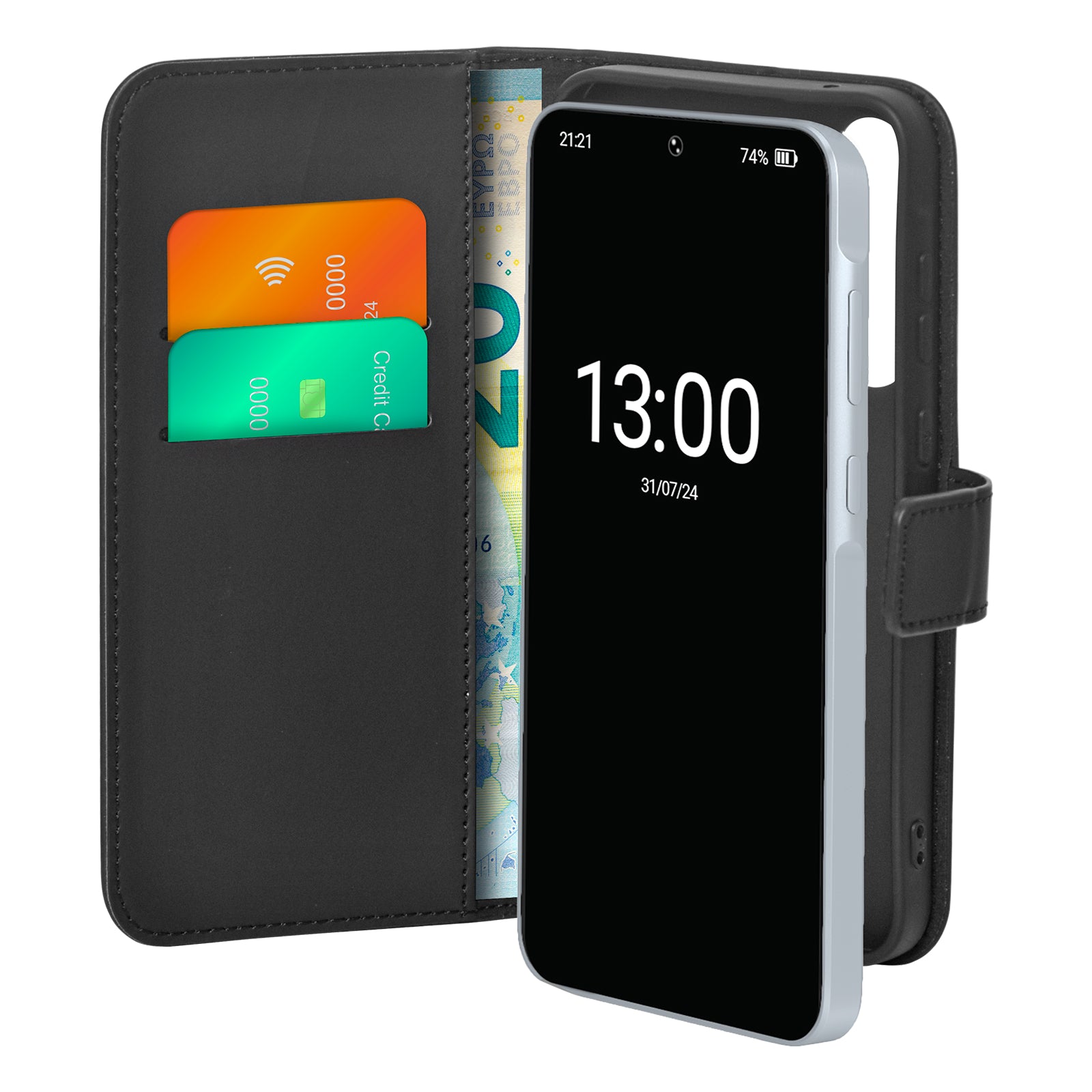 Custodia Wallet Stand per Samsung A35