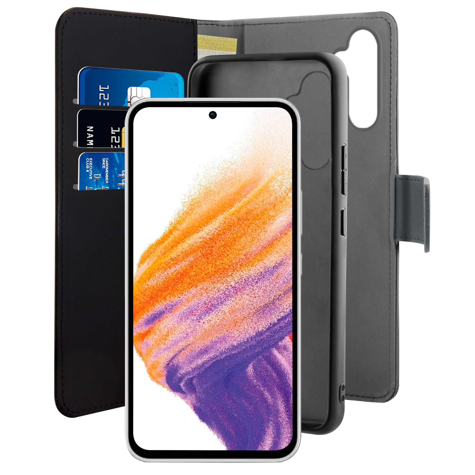 Custodia Wallet Detachable per Samsung Galaxy A54