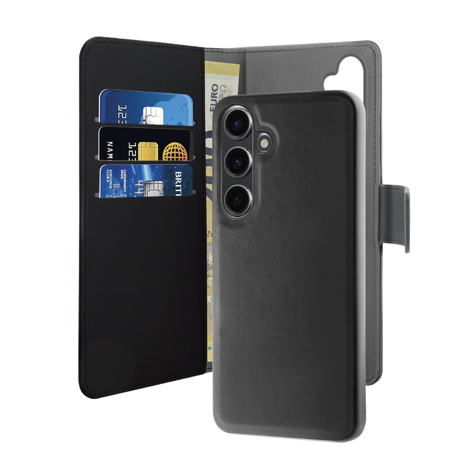 Étui Wallet Detachable 2 en 1 pour Samsung Galaxy S24