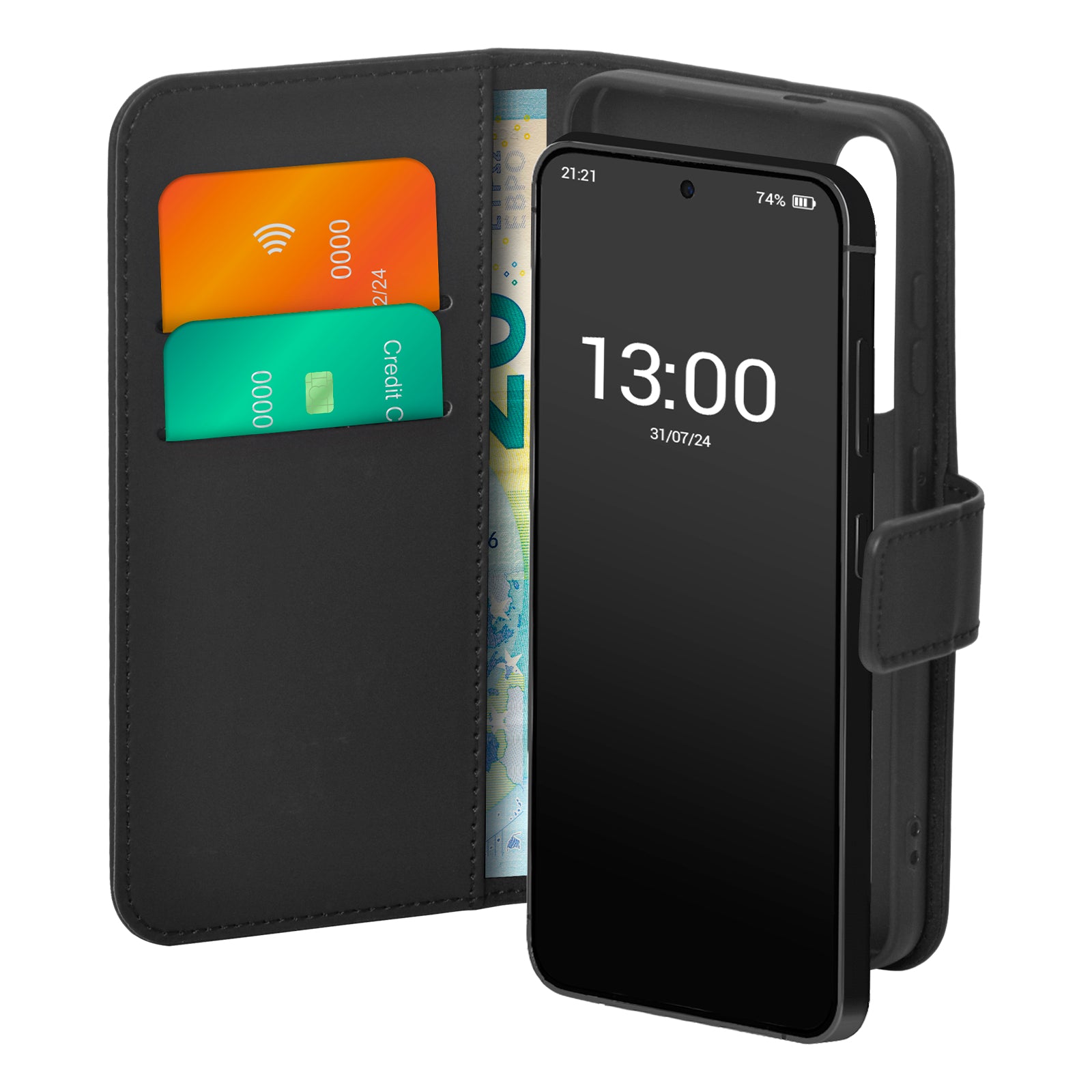 Cover Wallet Stand per Samsung S24