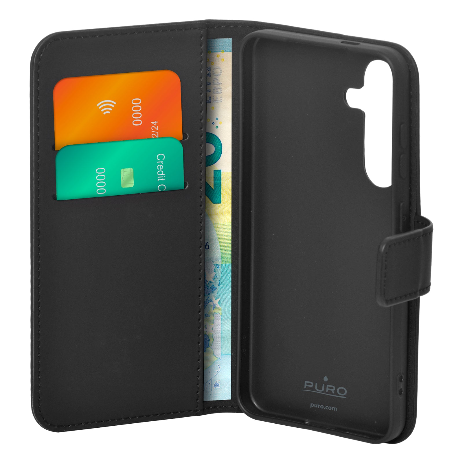 Cover Wallet Stand per Samsung S24