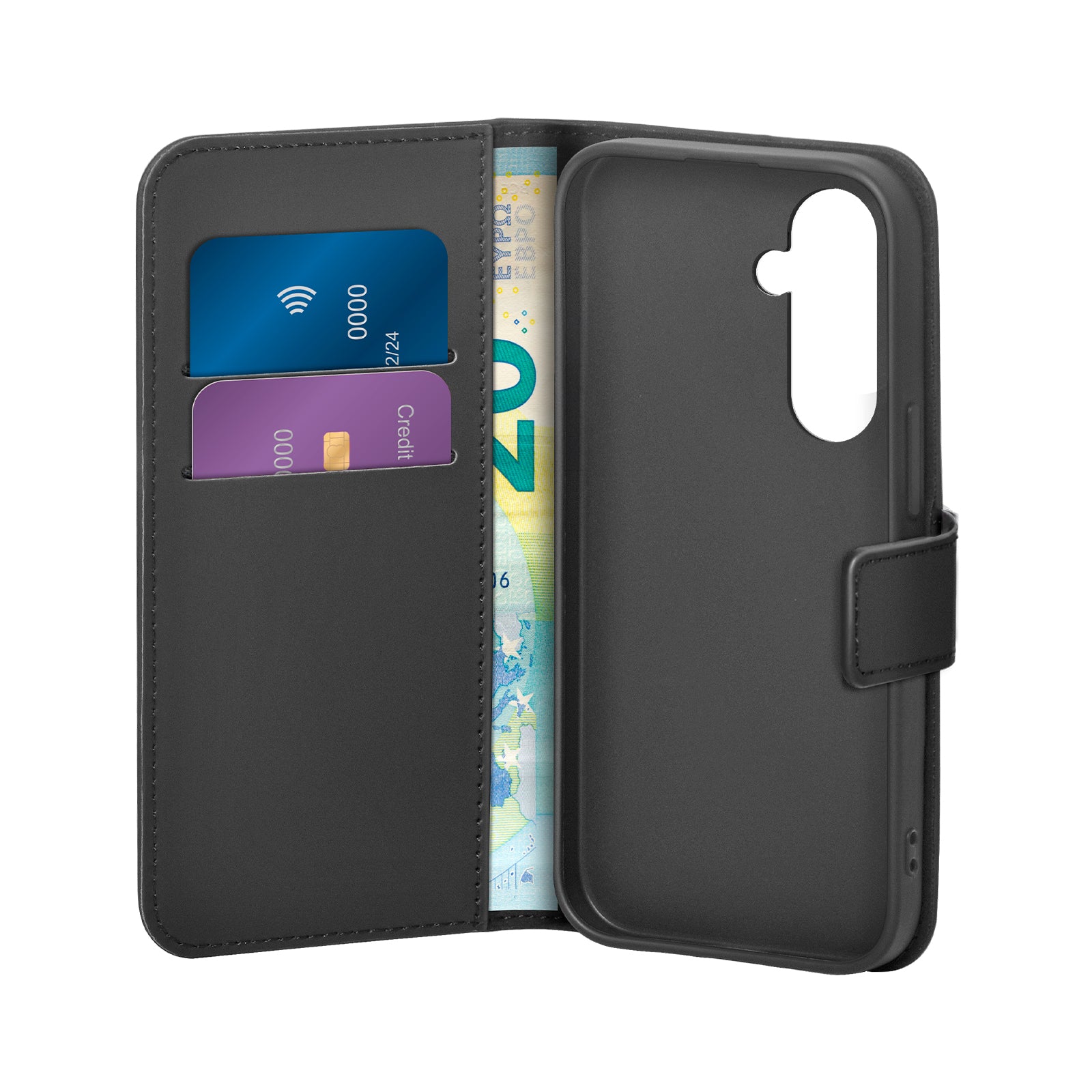 Wallet Stand case for Samsung Galaxy S25