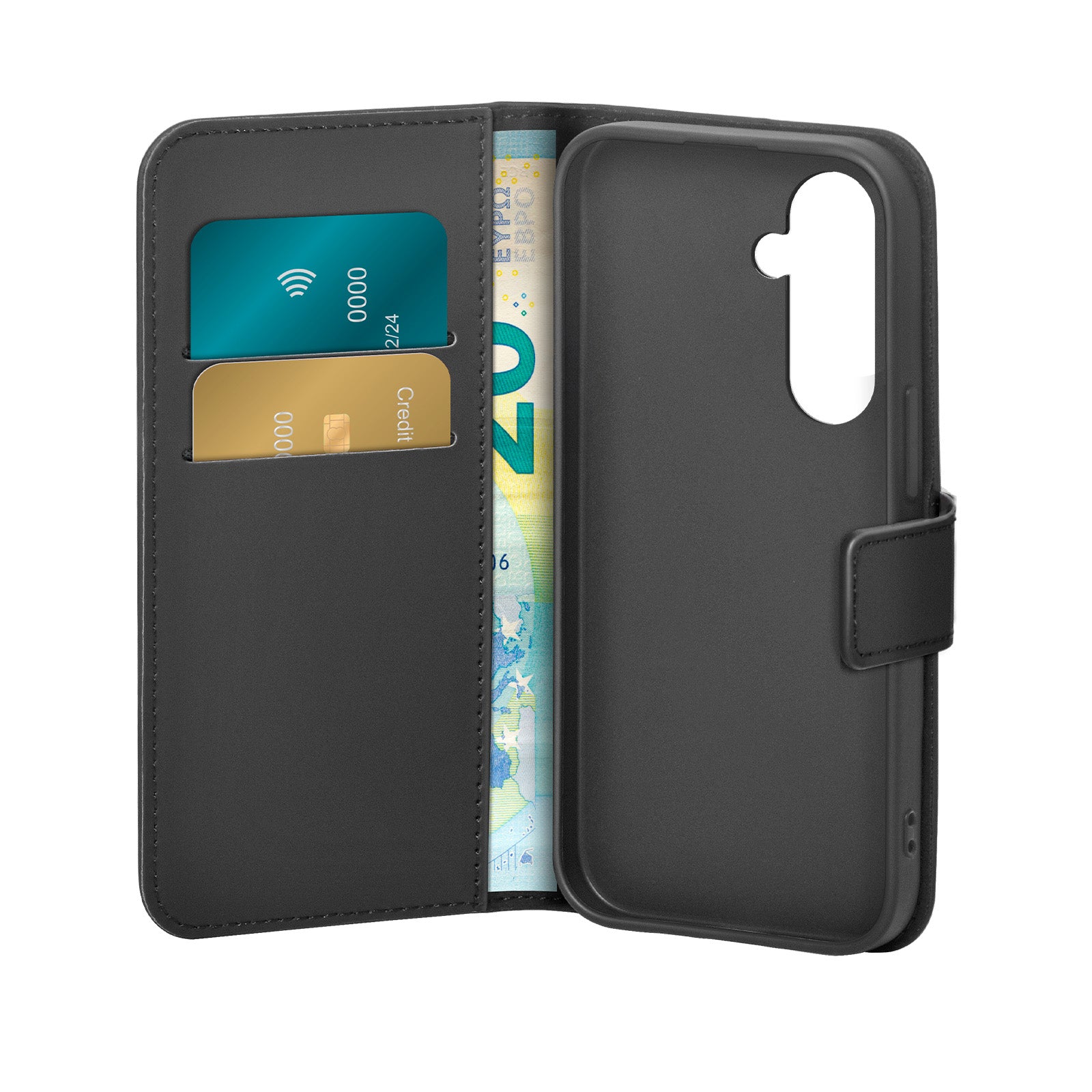 Wallet Stand case for Samsung Galaxy S25+