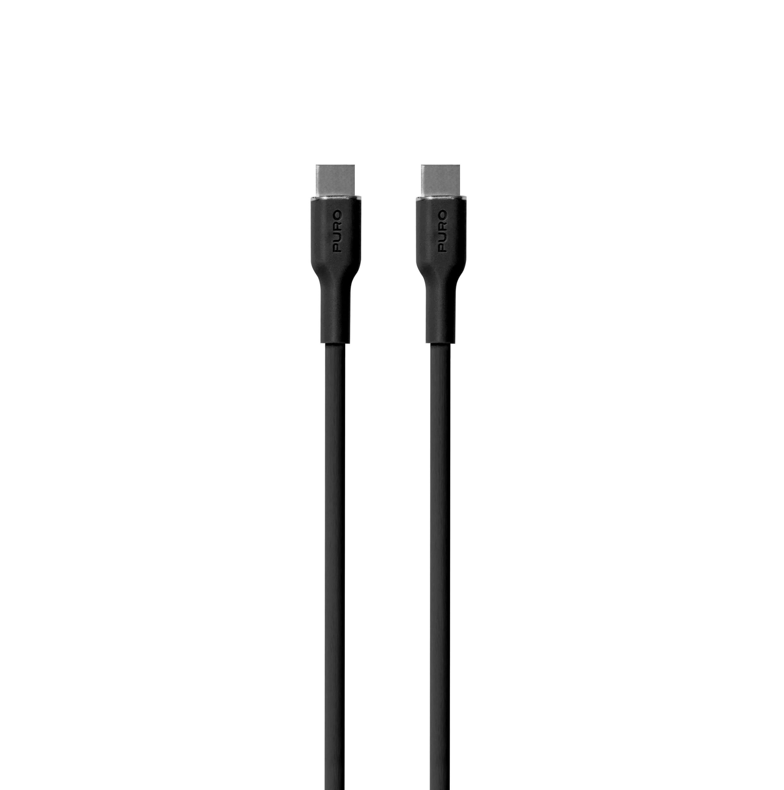 Power And Data Sync SOFT Cable From USB-C To USB-C 1,5m