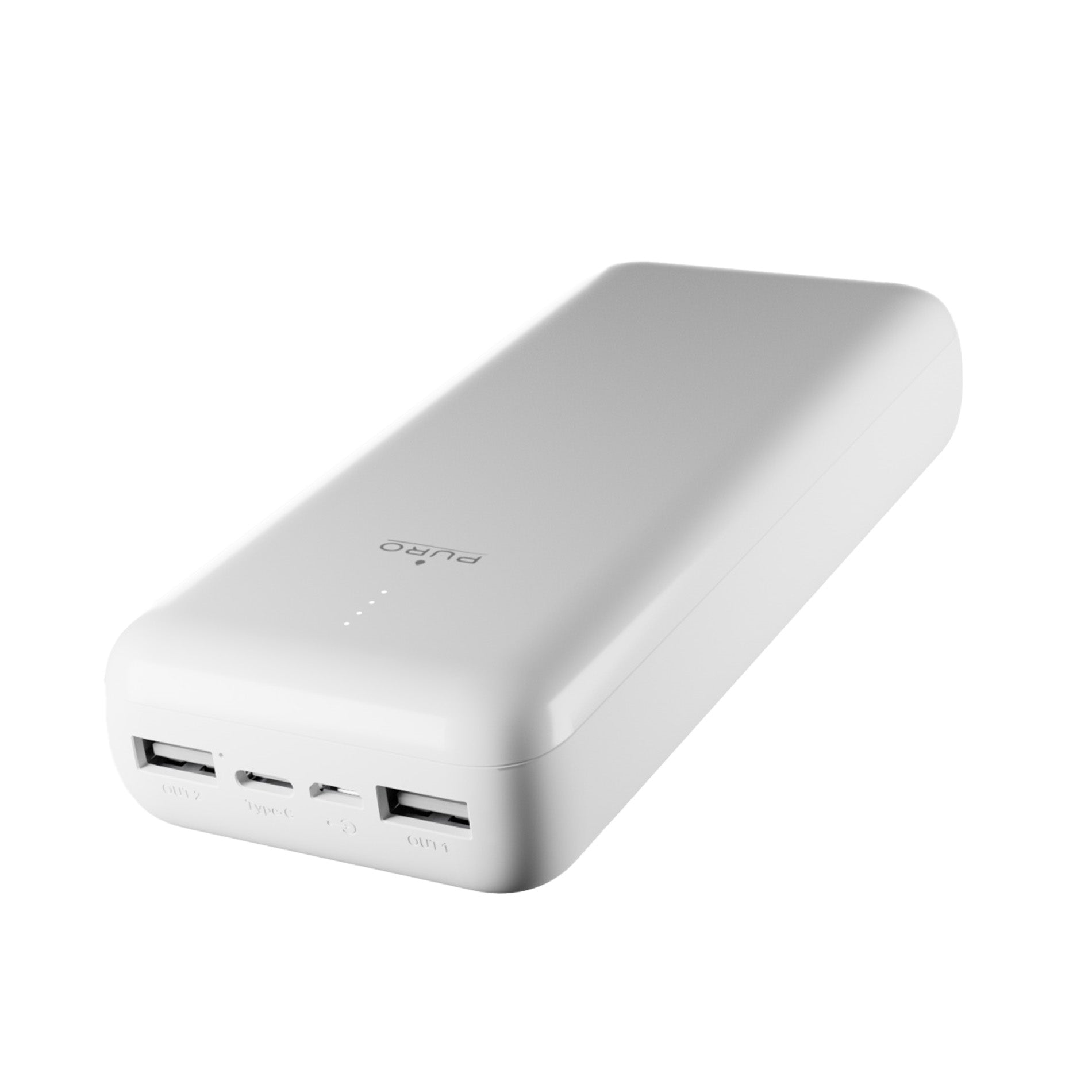 Power Bank 20000mAh USB-C + 2 USB-A Fast Charge – cable included